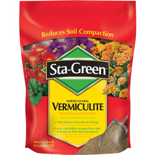 Sta-Green 8-Quart Organic Vermiculite Improves Soil Structure in the