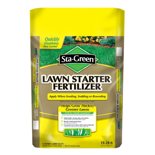 Sta-Green Lawn Starter 5000-sq ft 18-24 6 in the Lawn Fertilizer