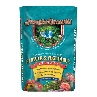 Jungle Growth 2 Cu Ft Flower And Vegetable Garden Soil At Lowes Com