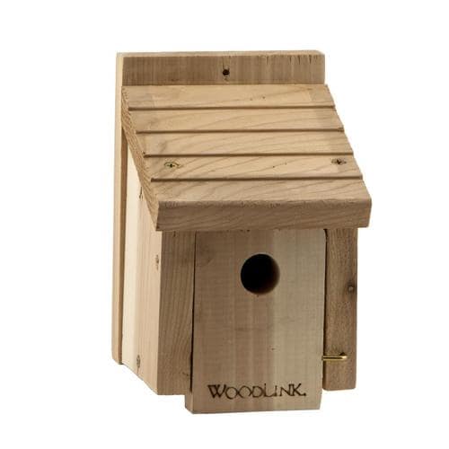 Woodlink 8 In H Tan Wood Wren Nesting Box Bird House In The Bird Houses Department At Lowes Com