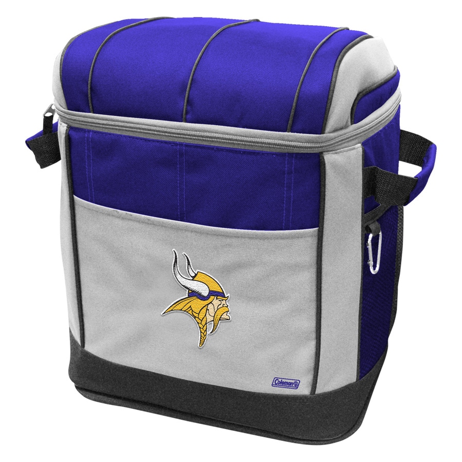 Coleman Minnesota Vikings 600-fl oz Wheeled Nylon Personal Cooler