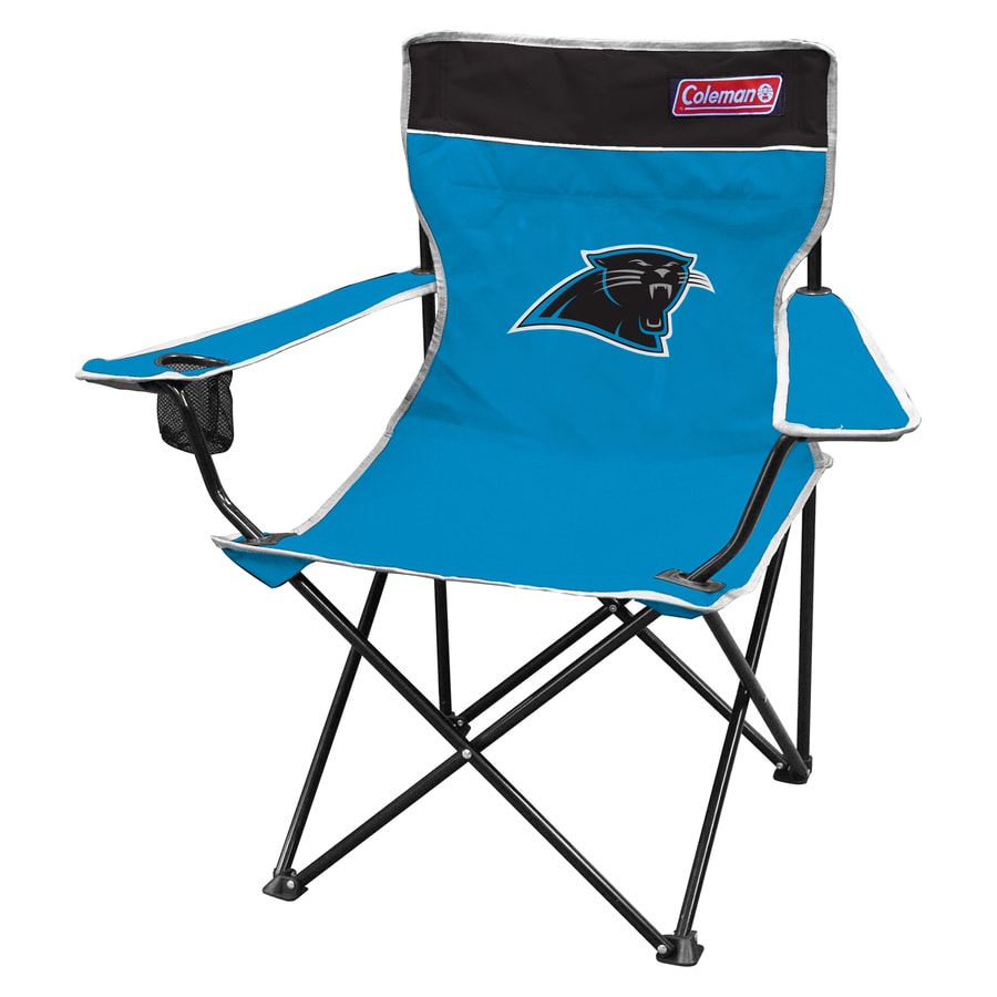 Coleman Indoor/Outdoor Steel Carolina Panthers Standard Folding Chair