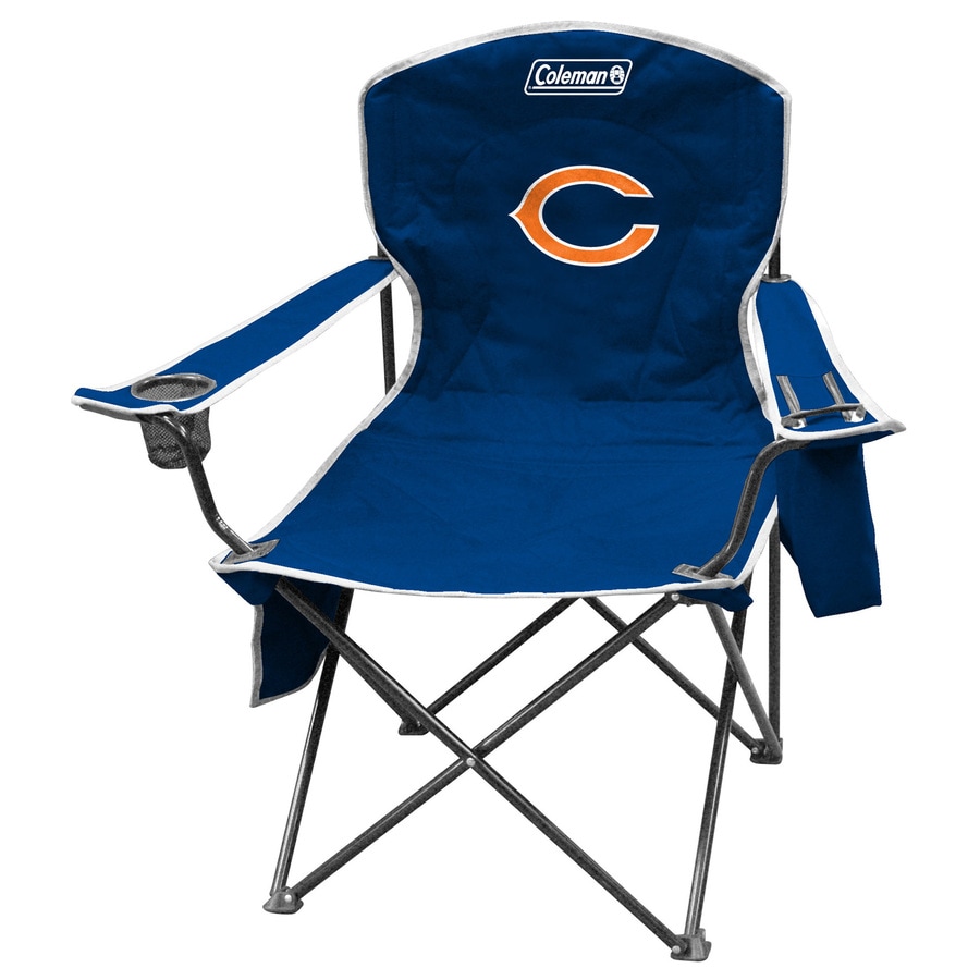 Coleman Nfl Chicago Bears Steel Chair At Lowes Com Coleman Nfl Chicago Bears Steel Chair