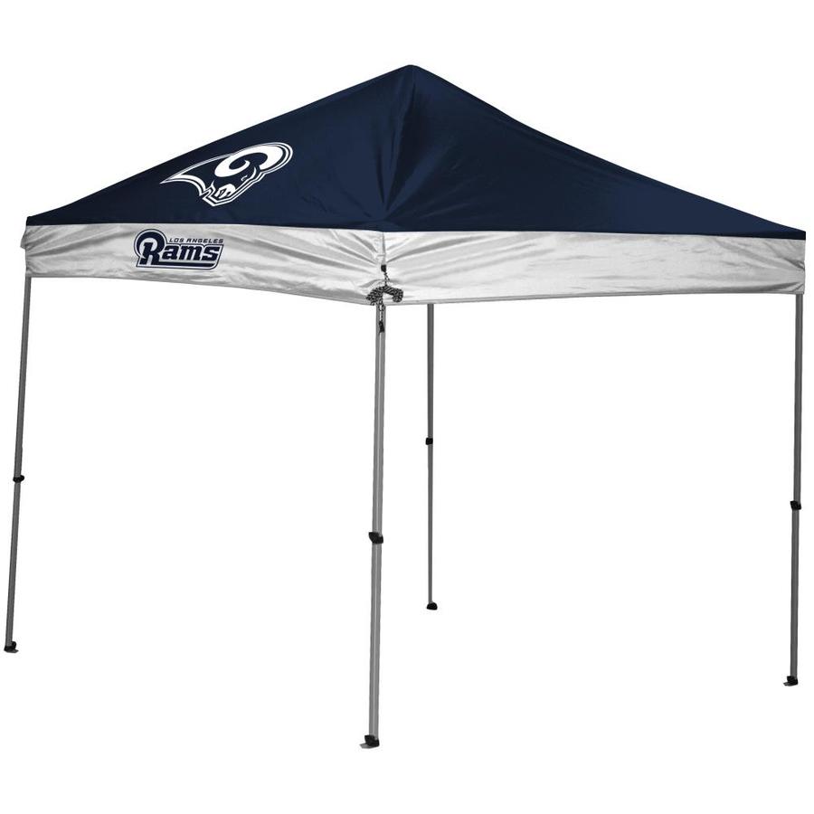 Rawlings Los Angeles Rams 9-ft L Square Multi Color Pop-up Canopy in ...