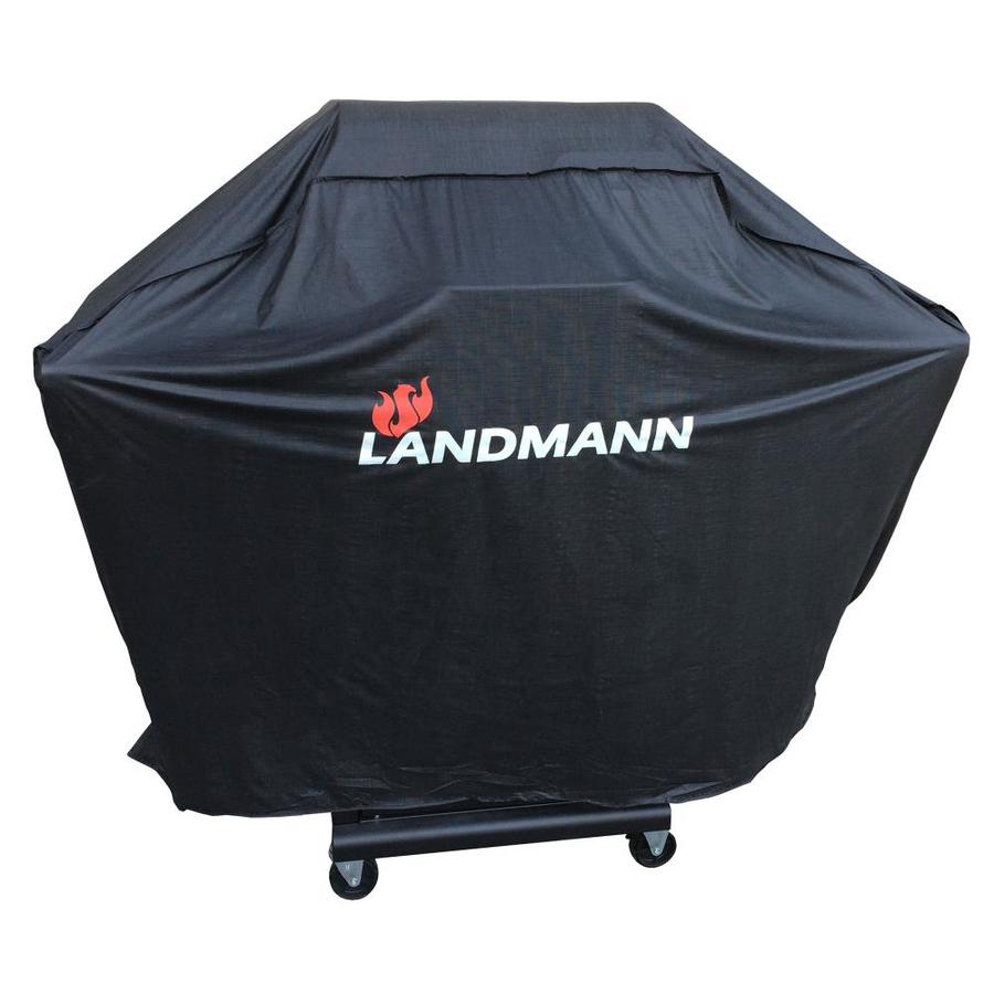 LANDMANN USA 57.1in Black Charcoal Grill Cover in the Grill Covers