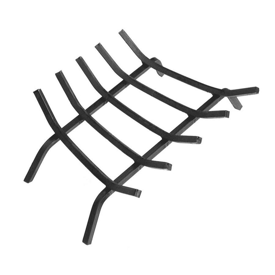 Grate 1 2 In Steel 27 In 5 Bar Fireplace With Ember Retainer Fire