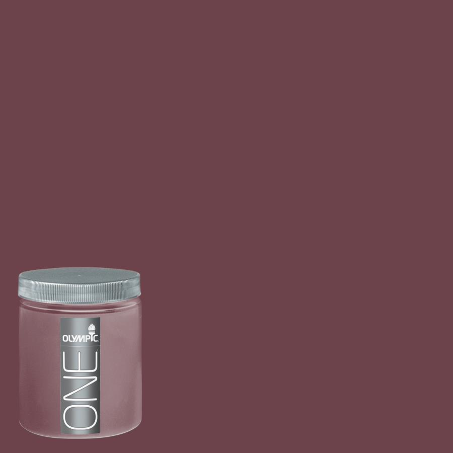 Olympic 8 Oz Red Wine Interior Satin Paint Sample At Lowes Olympic 8 Oz Red Wine Interior Satin Paint Sample