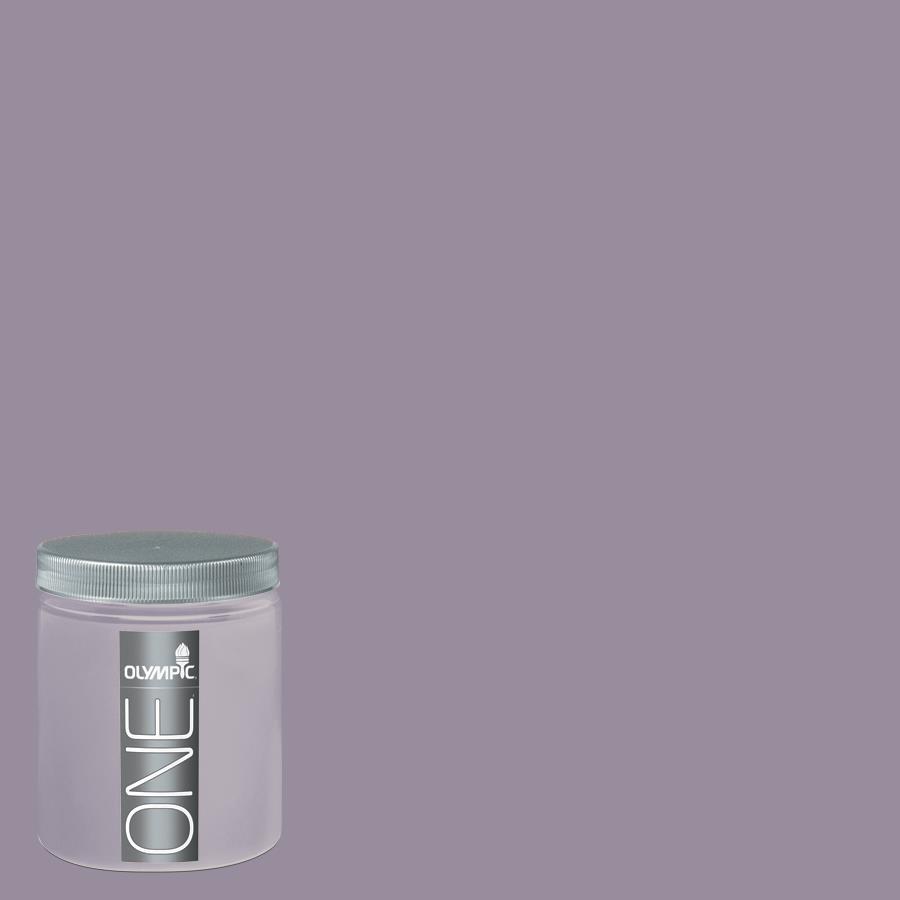Olympic 8 Oz Pale Purple Interior Satin Paint Sample At Lowes Olympic 8 Oz Pale Purple Interior Satin Paint Sample