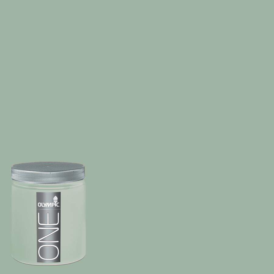 Olympic 8 Oz Silver Leaf Interior Satin Paint Sample At Lowes Olympic 8 Oz Silver Leaf Interior Satin Paint Sample