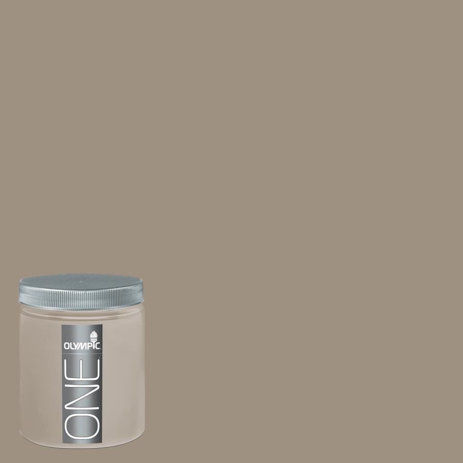 Olympic 8 Oz Stone Gray Interior Satin Paint Sample At Lowes Olympic 8 Oz Stone Gray Interior Satin Paint Sample