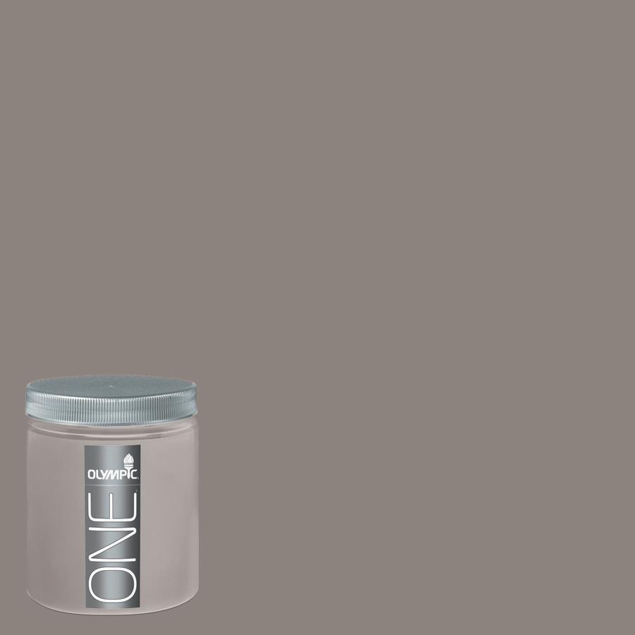 Olympic 8 Oz Elephant Gray Interior Satin Paint Sample At Lowes Olympic 8 Oz Elephant Gray Interior Satin Paint Sample