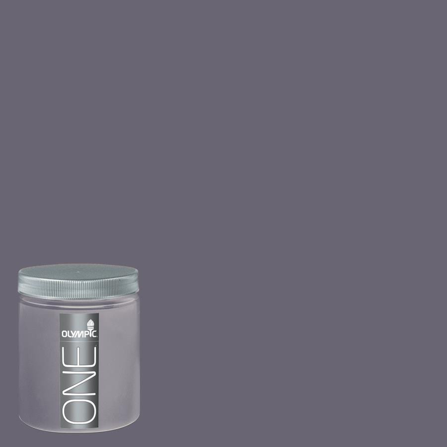 Olympic 8 Oz Silverado Interior Satin Paint Sample At Com