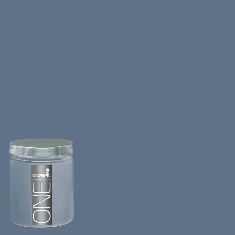 Olympic 8 Oz Blue Cloud Interior Satin Paint Sample At Lowes Olympic 8 Oz Blue Cloud Interior Satin Paint Sample