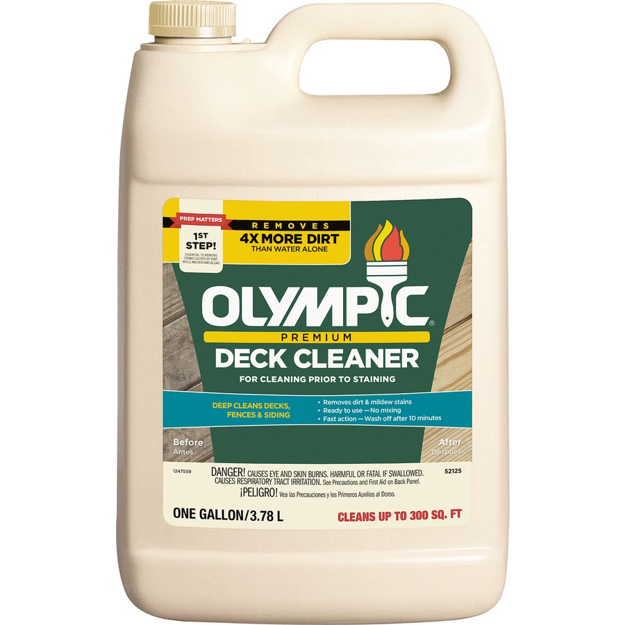 Olympic 128-fl oz Biodegradable Deck Cleaner at Lowes.com