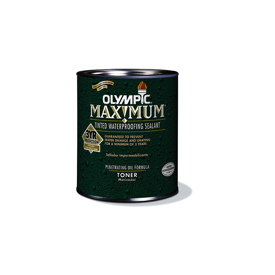 Olympic Maximum Cedar Naturaltone Semi-Transparent Exterior Stain ...