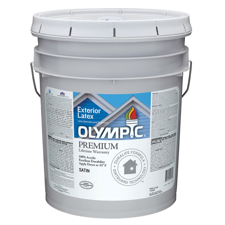 Olympic 73105A/05 Tintable Latex Paint (5-Gallons)