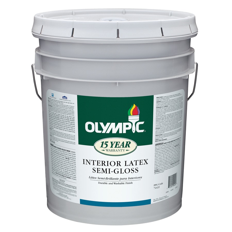 Olympic 74426A/05 Tintable Latex Interior Paint (5-Gallon)