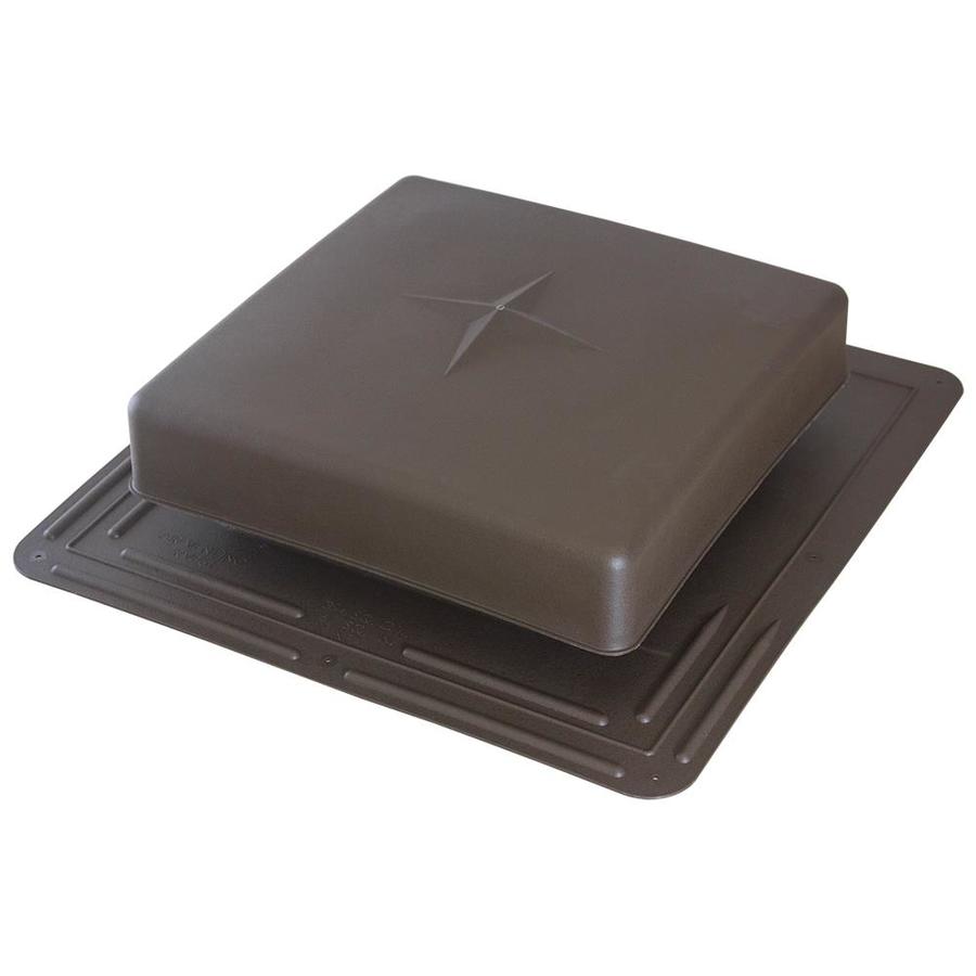 Air Vent RVP61 Brown Plastic Square Roof Louvers at