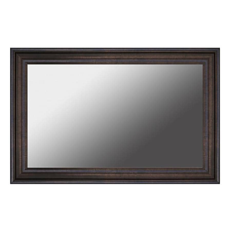 Gardner Glass Products 54in W x 36in H Ebony Bronze MDF Transitional