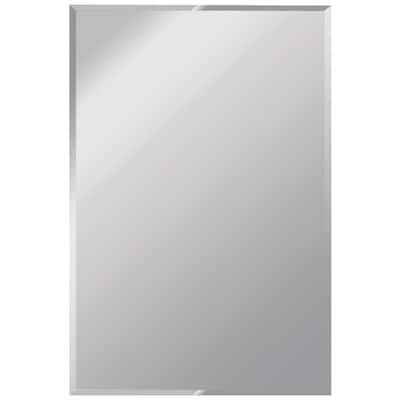 36 In L X 24 W Beveled Frameless Wall Mirror 36 In L X 24 W Beveled Frameless Wall Mirror