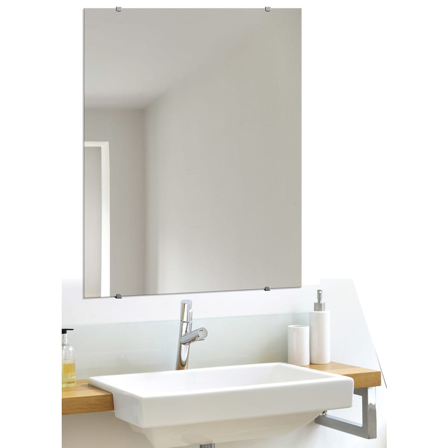Style Selections 24 In X 30 Beveled Edge Mirror At Com Style Selections 24 In X 30 Beveled Edge Mirror
