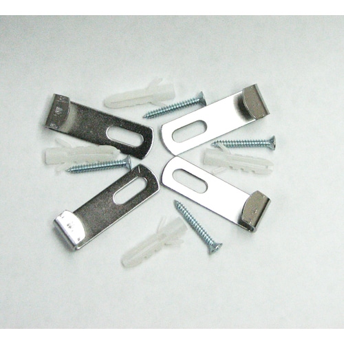 Style Selections Metal Mirror Clips At Lowes Com