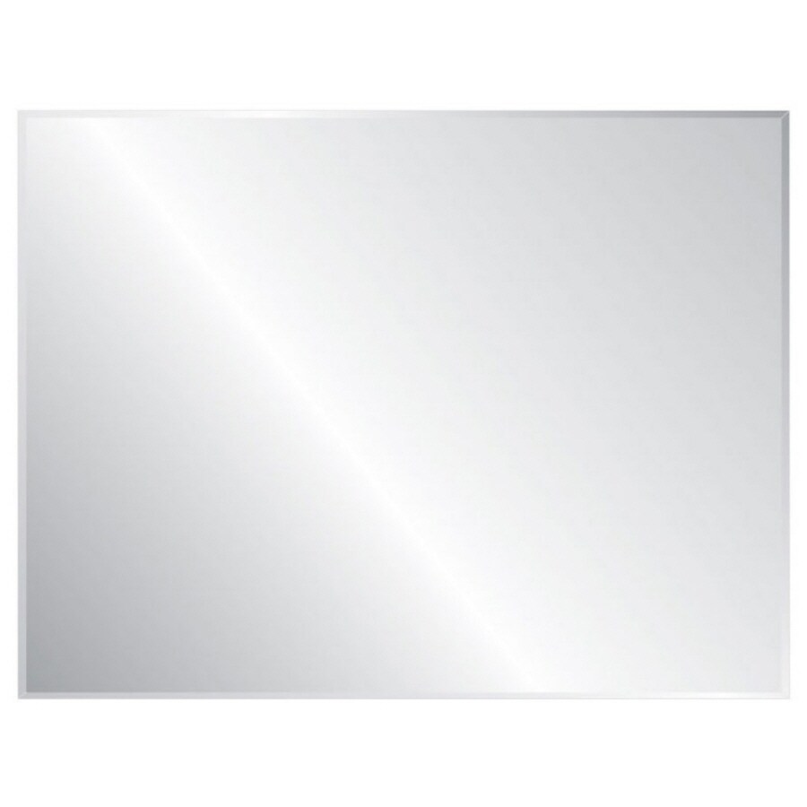 Frameless Beveled Full Length Wall Mirror At Addie Dennis Blog