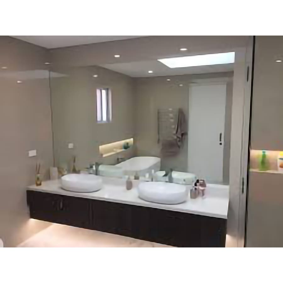 Frameless Wall Mirror In The Mirrors, Can You Cut A Bathroom Mirror On The Wall