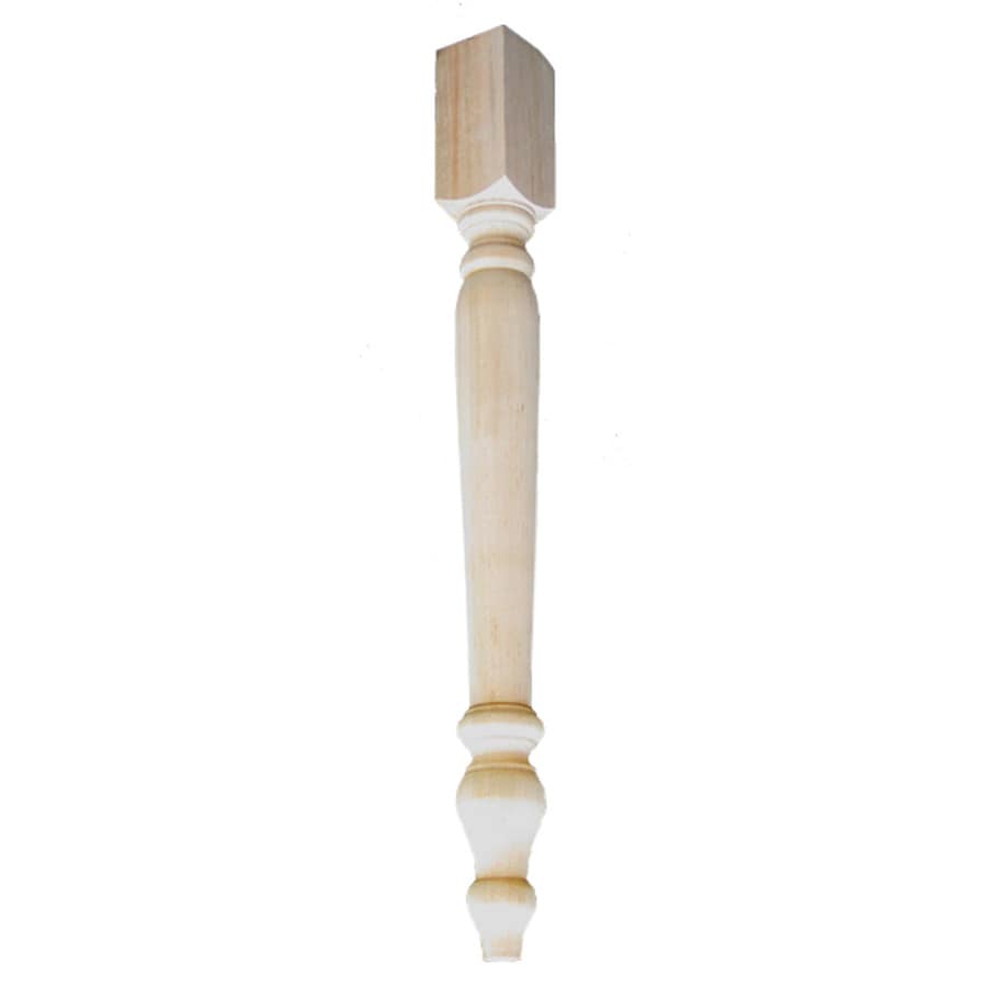 Artesian Maple Table Leg Actual 2 75 In X 29 In At Lowes Com