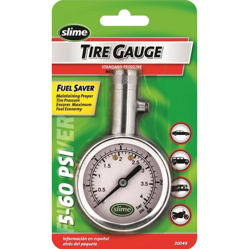 Slime Dial Tire Gauge in the Tire Repair Tools department at Lowes.com