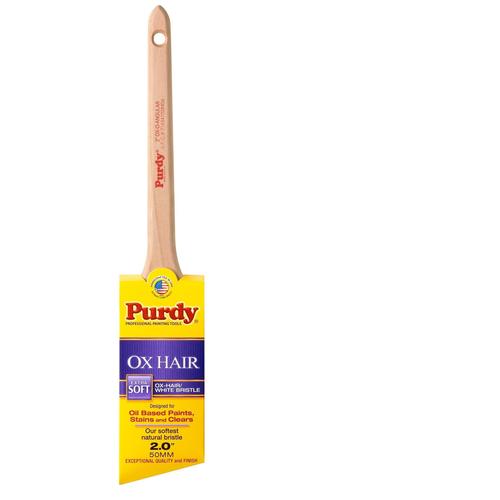 Purdy OxHair Angular OxHair Natural Bristle Angle Paint Brush in the