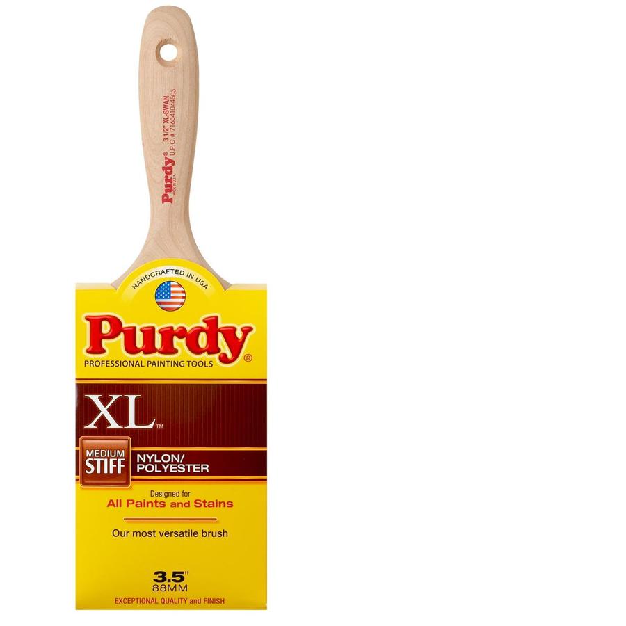 Purdy XL XL Series Nylon Polyester Blend Flat Paint Brush in the Paint