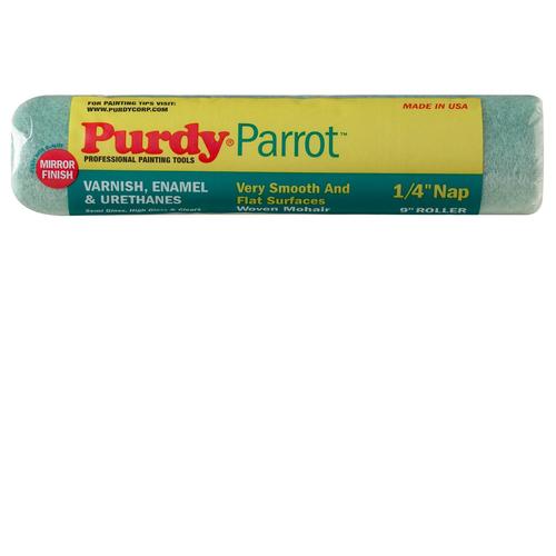 Purdy Parrot 9in x 1/4in Woven Mohair Paint Roller Cover in the Paint