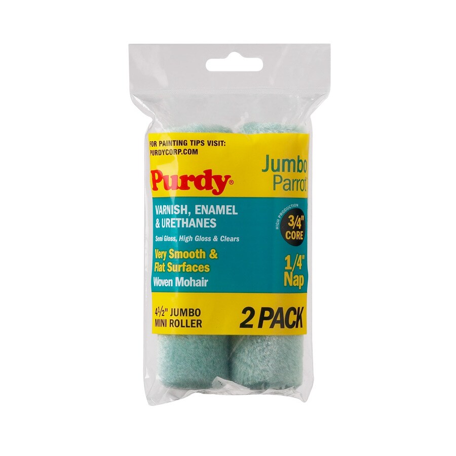 Purdy Polyester/Wool Mini Paint Roller Cover 4.5in; Actual 4