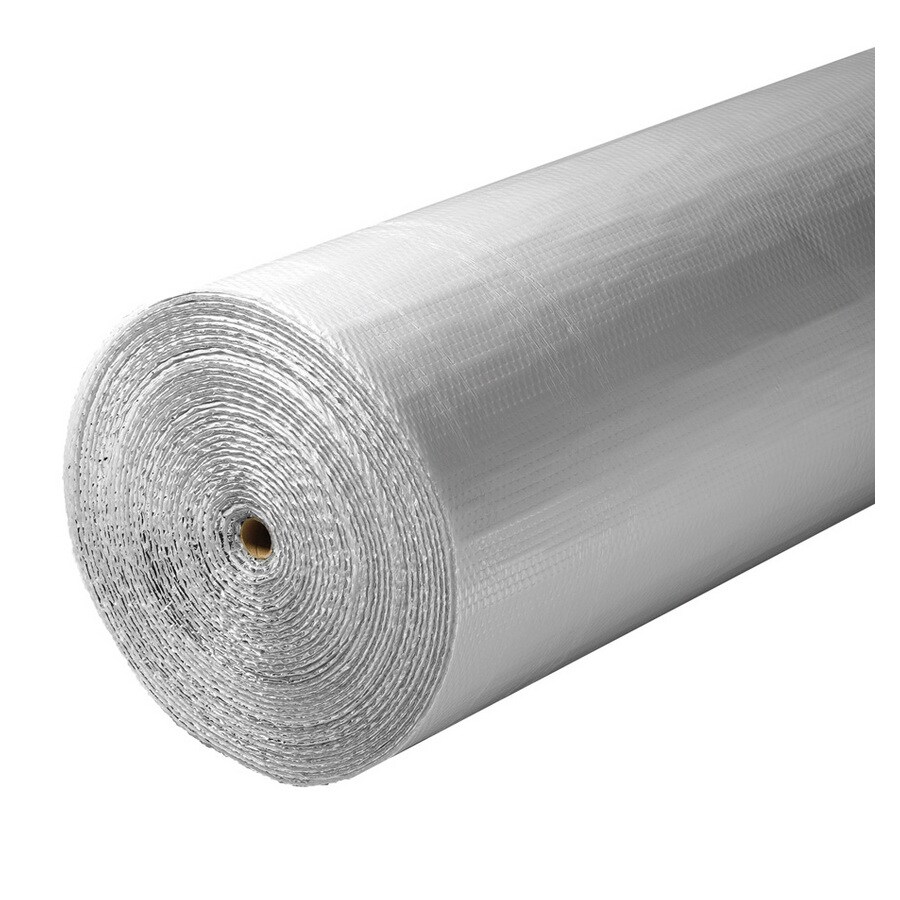 Reflectix RDBW72100 72" x 100' Single Sided Reflective White Insulation