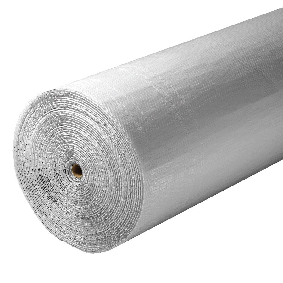 Reflectix RDBW108100 108" x 100' Single Sided Reflective White Insulation
