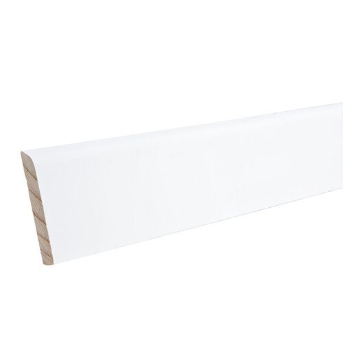 2 1 4 In X 12 Ft Pine Primed Baseboard Moulding In The Baseboard Moulding Department At Lowes Com