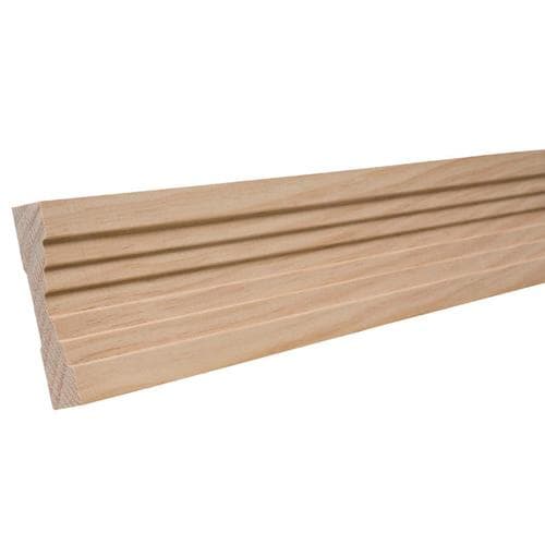 31/4in x 8ft Pine Unfinished Chair Rail Moulding in the Chair Rail