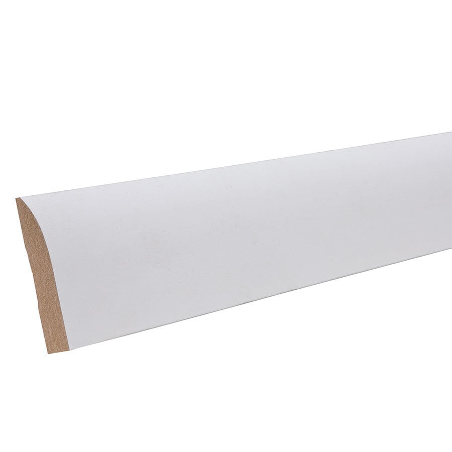 2.25-in x 8-ft Interior Primed MDF Baseboard Moulding at ...