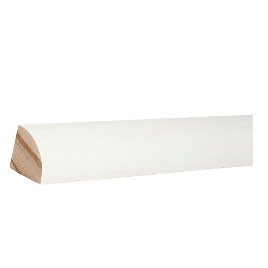 Round Moulding At Com 11 16 In X 12 Ft Pine Primed Quarter Round Moulding
