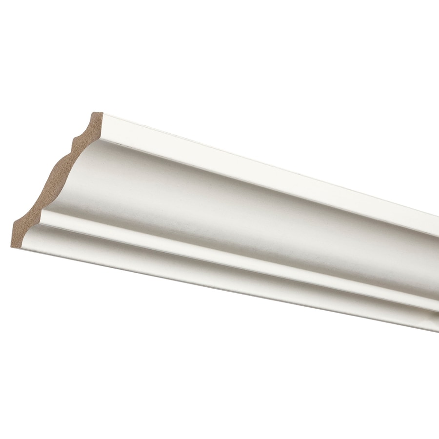 3.625in x 8ft Primed MDF Crown Moulding at