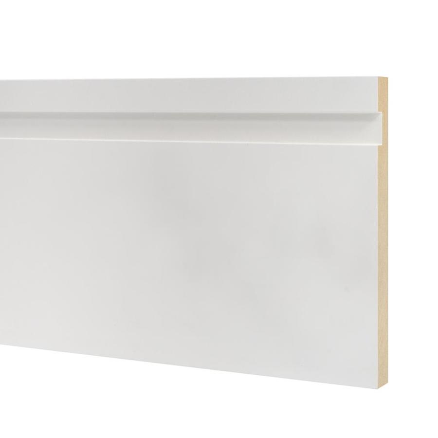 Modern 8-in X 8-ft Interior Painted MDF Baseboard Moulding At Lowes.com