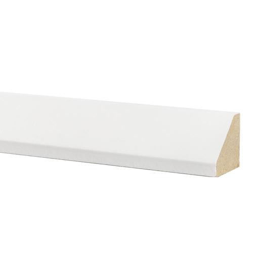 Modern 3/4in x 8ft Painted MDF Shoe Moulding in the