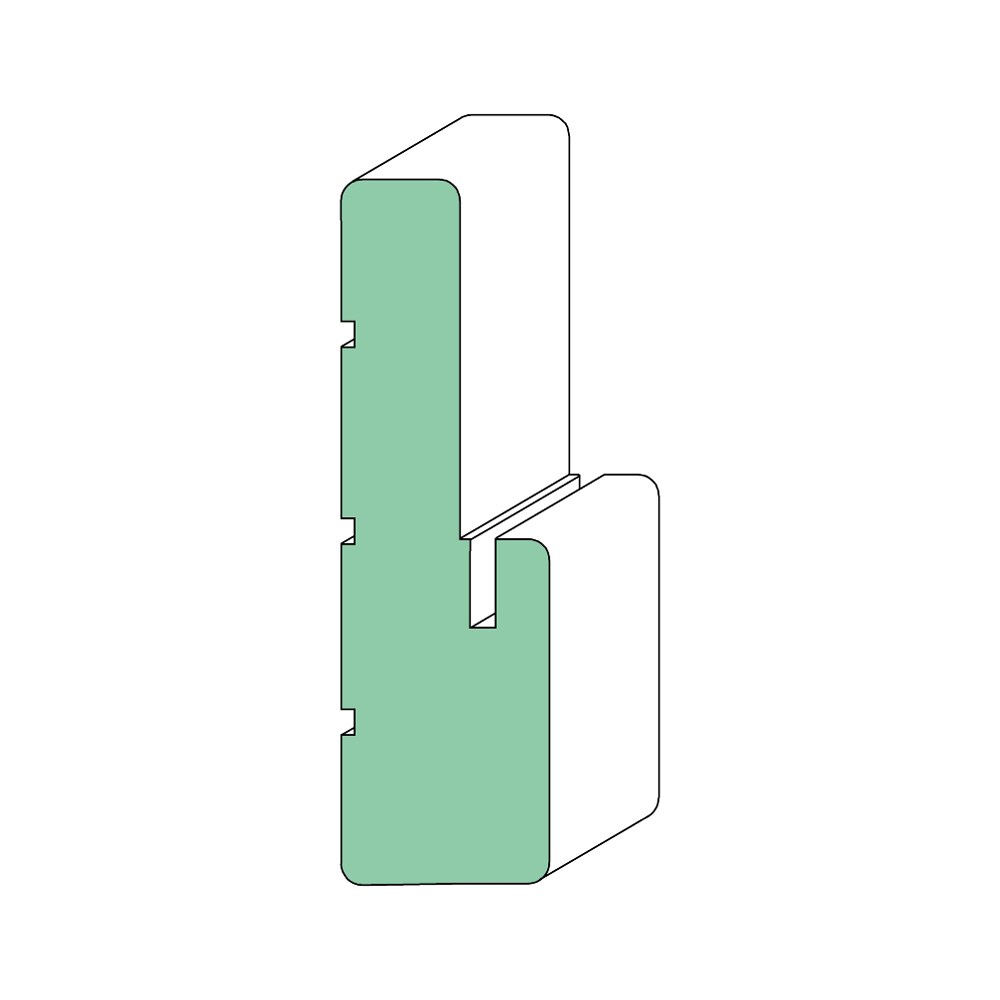 EverTrue Primed Pine Exterior Frame Kit 36