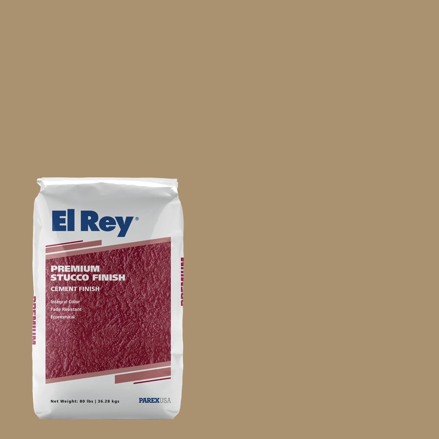 El Rey 80-lb Buckskin Stucco Color Mix at Lowes.com