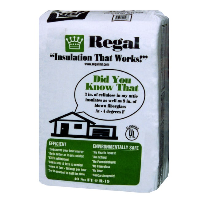 Regal BlownIn Insulation Sound Barrier in the BlownIn Insulation department at