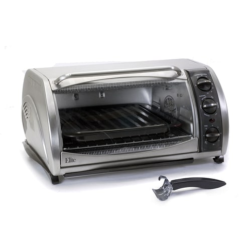 Elite 6-Slice Convection Toaster Oven in the Toaster Ovens department