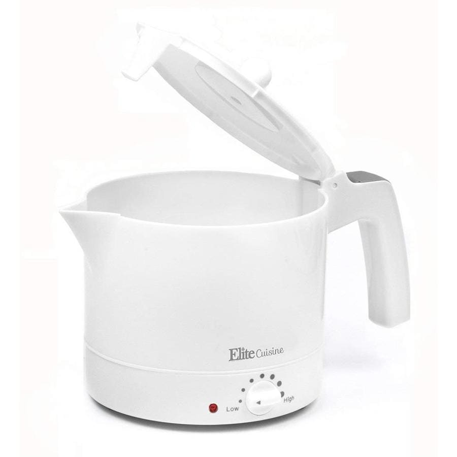 Shop Elite White 4Cup Electric Tea Kettle at