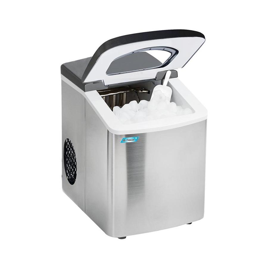 Elite 26 Portable Countertop Ice Maker Stainless Steel At Lowes Com