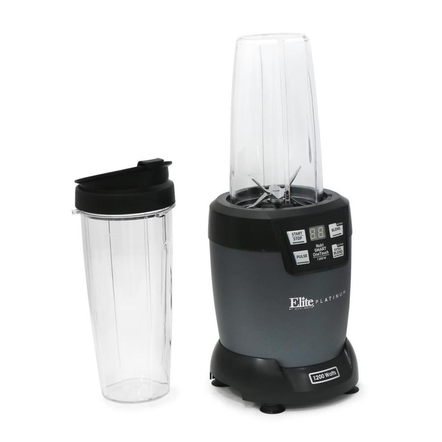 Elite 27-oz Black 1200-Watt Pulse Control Blender in the Blenders ...